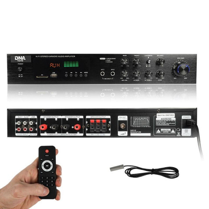 DNA AMPLI 5.0 wzmacniacz dzwieku stereo HiFi Bluetooth USB S