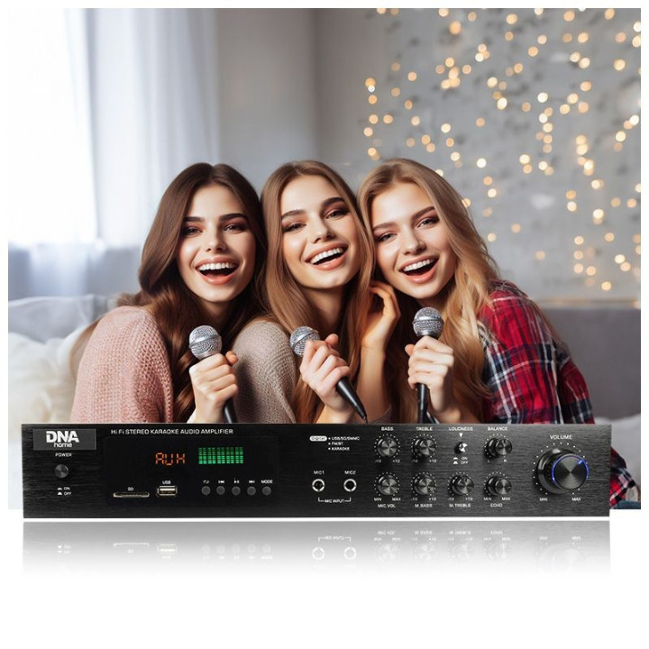 DNA AMPLI 5.0 wzmacniacz dzwieku stereo HiFi Bluetooth USB S