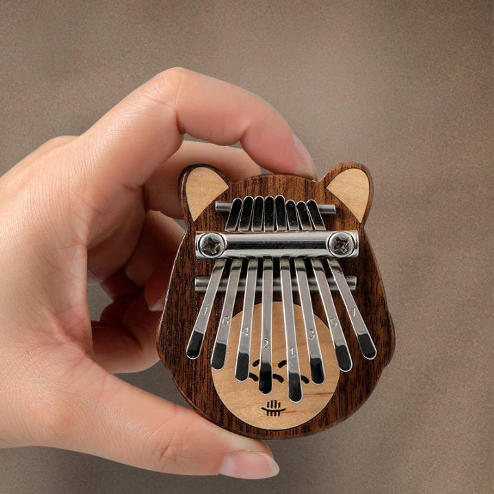 HLURU KML8 Walnut kalimba 8 ton