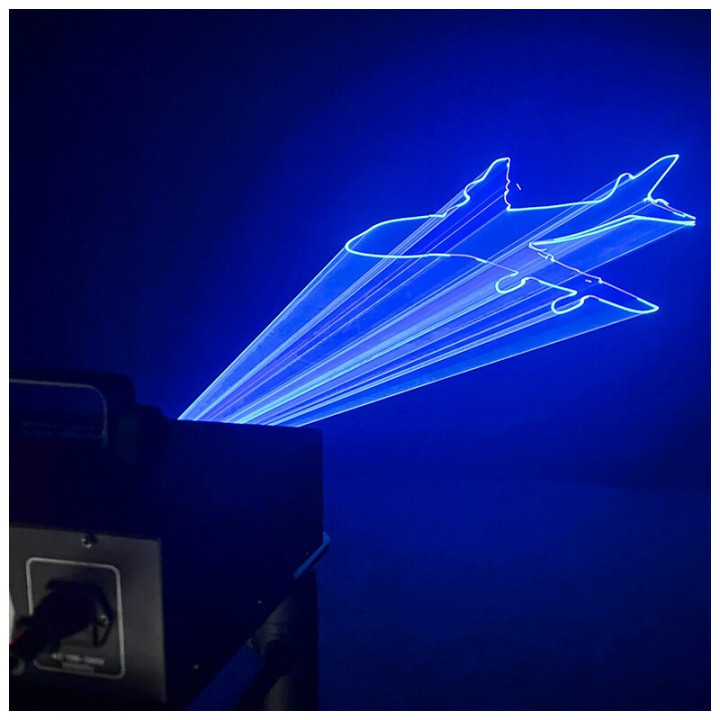 EVOLIGHTS LASER 3W RGB profesjonalne estradowe oswietlenie l