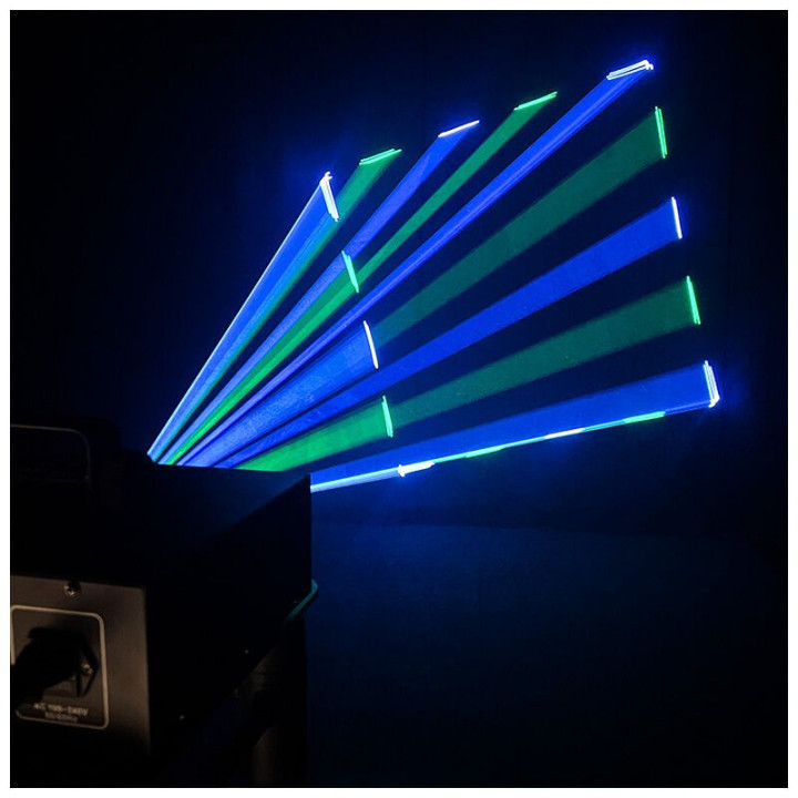 EVOLIGHTS LASER 3W RGB profesjonalne estradowe oswietlenie l