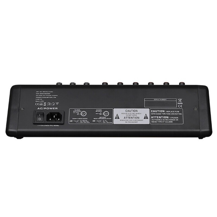 DNA HLC 6 MK2 analogowy mikser dzwieku 6 kanalów USB MP3 Blu