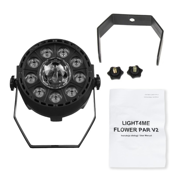 LIGHT4ME FLOWER PAR V2 reflektor dyskotekowy oswietlenie DJ