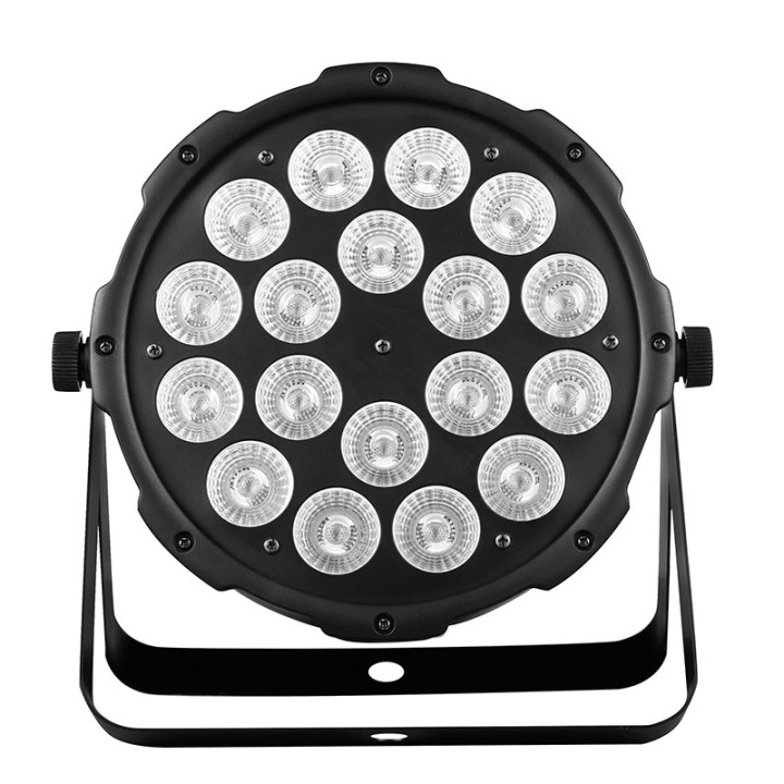 LIGHT4ME HEXO PAR 18x12W RGBWA-UV reflektor sceniczny oswiet