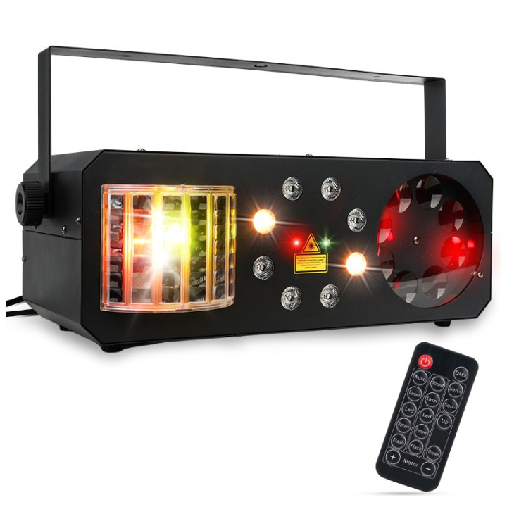 LIGHT4ME PARTY III V2 multiefekt LED derby gobo wash laser o