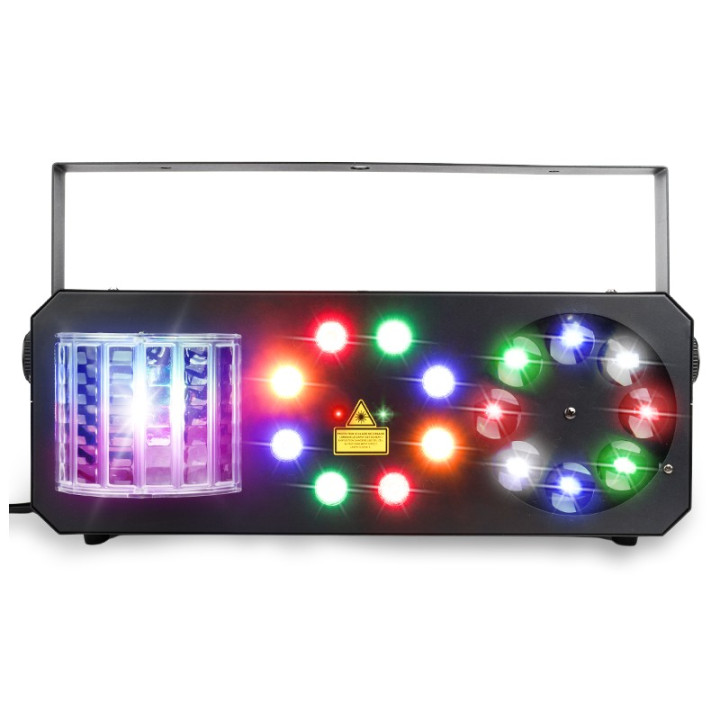 LIGHT4ME PARTY III V2 multiefekt LED derby gobo wash laser o