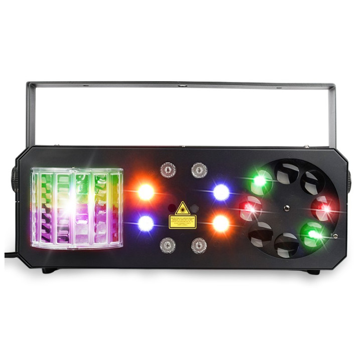LIGHT4ME PARTY III V2 multiefekt LED derby gobo wash laser o