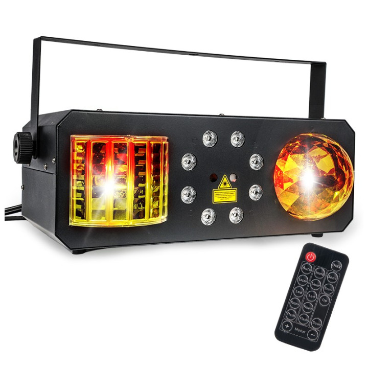 LIGHT4ME PARTY IV V2 multiefekt LED derby kula disco wash la