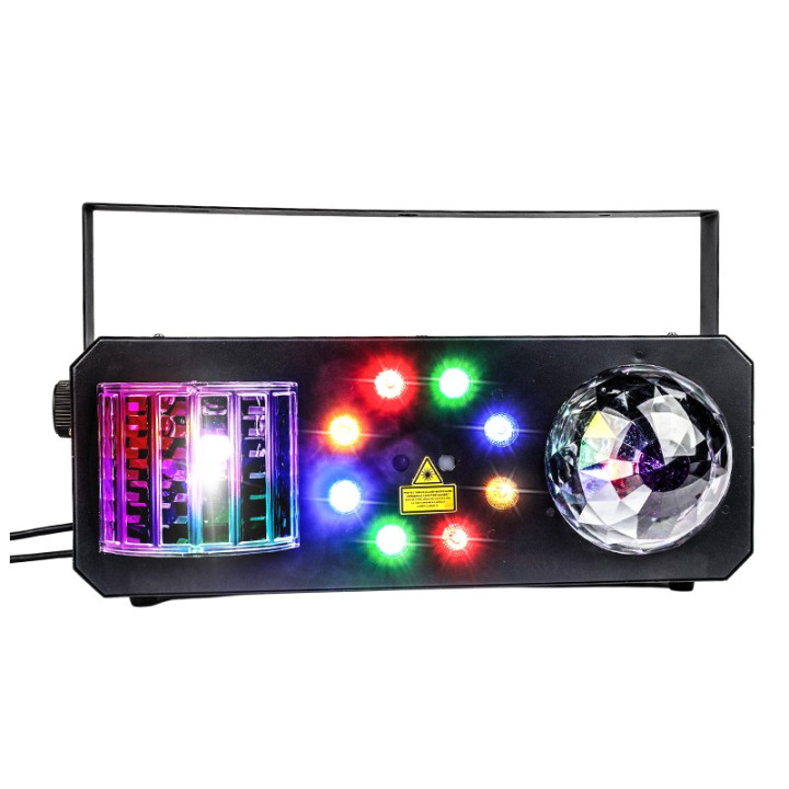 LIGHT4ME PARTY IV V2 multiefekt LED derby kula disco wash la