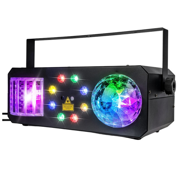 LIGHT4ME PARTY IV V2 multiefekt LED derby kula disco wash la