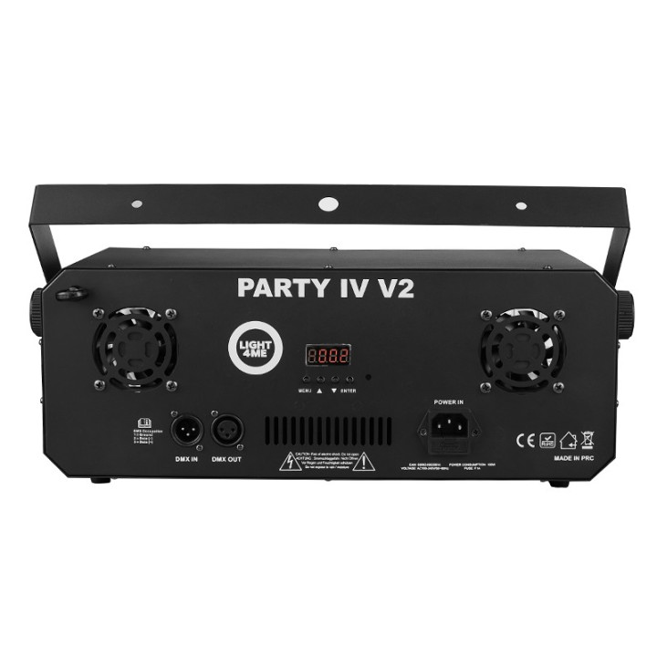 LIGHT4ME PARTY IV V2 multiefekt LED derby kula disco wash la