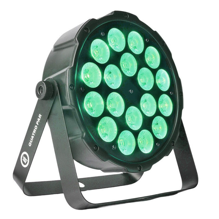LIGHT4ME QUATRO PAR 18x10W RGBW reflektor sceniczny oswietle