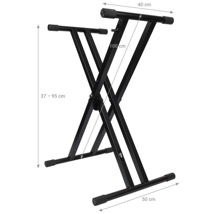 V-TONE DELUXE K1 statyw klawiszowy regulowany samoblokujacy