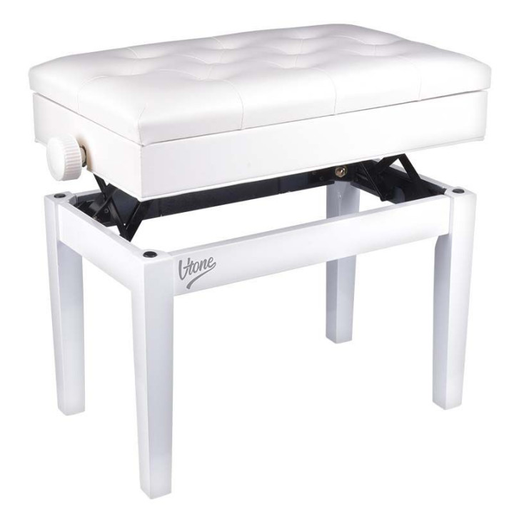 V-TONE LAWA 2 WH do pianina ze schowkiem BIALA – ? Akcesoria