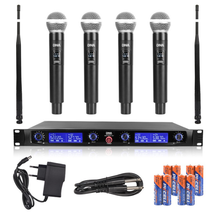 DNA WM4 VOCAL SET bezprzewodowy mikrofonowy system naglosnie