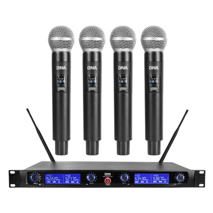 DNA WM4 VOCAL SET bezprzewodowy mikrofonowy system naglosnie