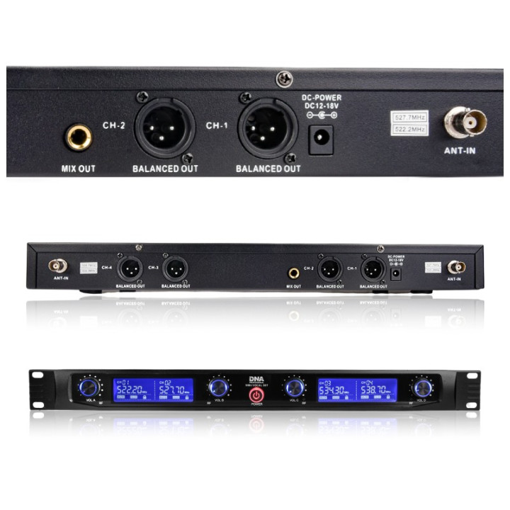 DNA WM4 VOCAL SET bezprzewodowy mikrofonowy system naglosnie