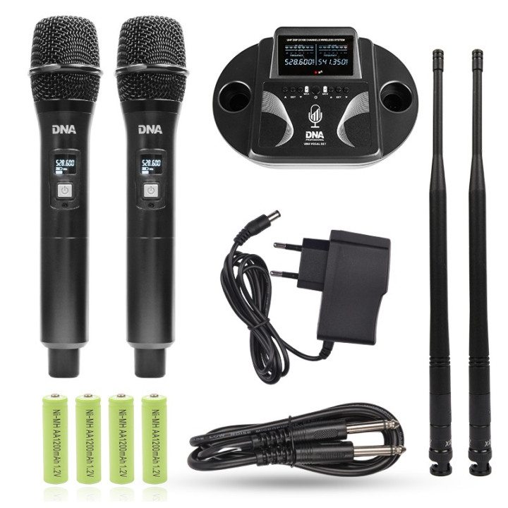 DNA UMA VOCAL SET bezprzewodowy system naglosnienia 2 mikrof