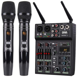 DNA MIXMIC 2 mikser audio USB Bluetooth + mikrofony bezprzew