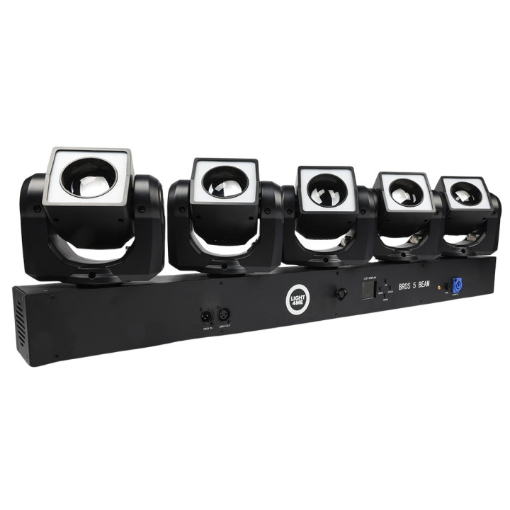 LIGHT4ME BROS 5 BEAM efekt LED 5 glowic ruchomych oswietleni