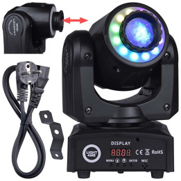 LIGHT4ME 30 SPOT RING przenosna mala glowica ruchoma LED
