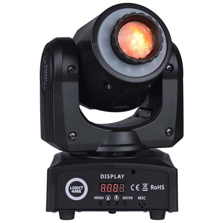 LIGHT4ME 30 SPOT RING przenosna mala glowica ruchoma LED
