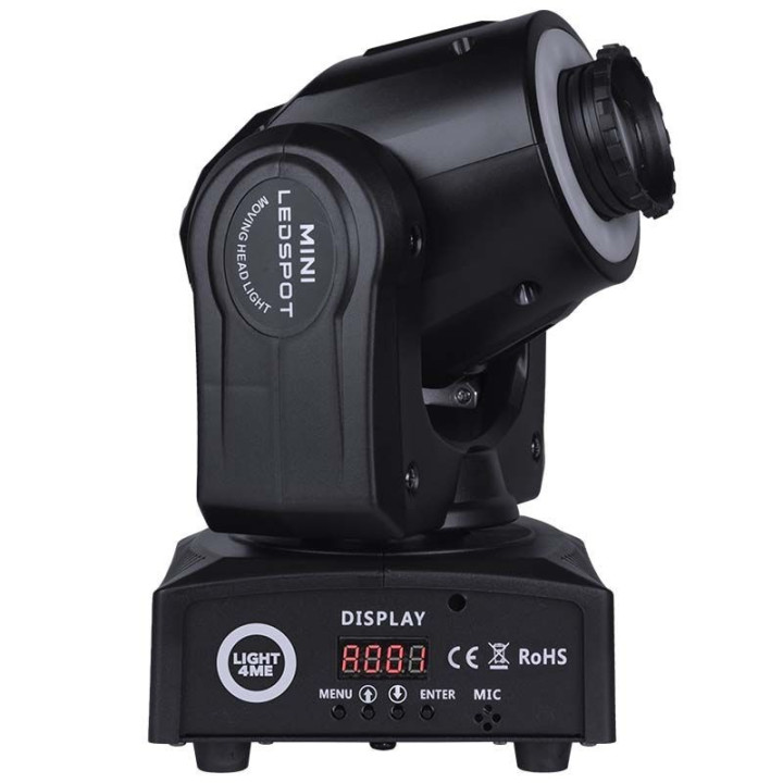 LIGHT4ME 30 SPOT RING przenosna mala glowica ruchoma LED