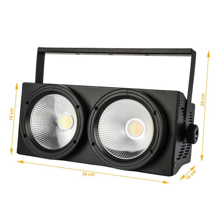 LIGHT4ME 2LITE BLINDER oswietlacz sceniczny estradowy WW/CW