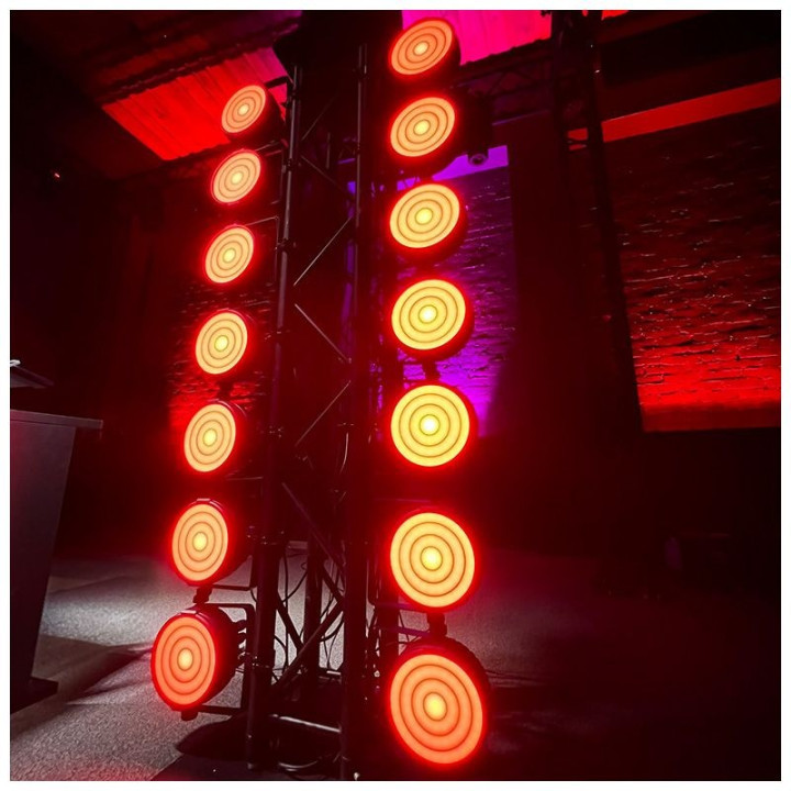 LIGHT4ME HYPNO PAR reflektor sceniczny efekt LED