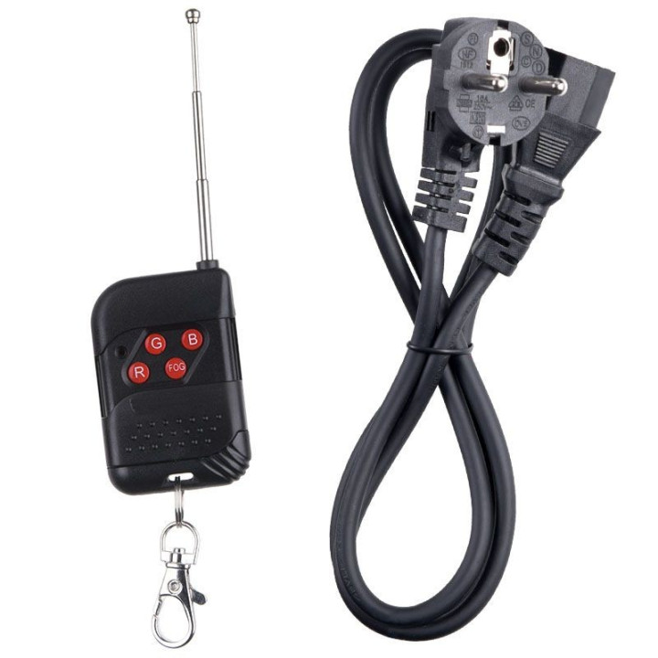 LIGHT4ME FOG 1200 LED wytwornica dymu mgly pilot