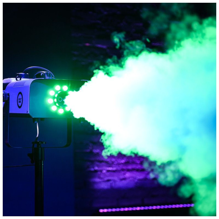LIGHT4ME FOG 1200 LED wytwornica dymu mgly pilot