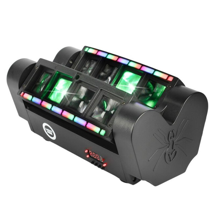 LIGHT4ME SPIDER STRIPE efekt LED disco stroboskop