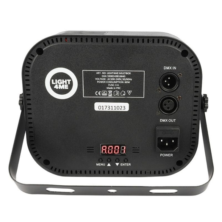 LIGHT4ME MULTIBOX multiefekt LED kula disco laser UV strobos
