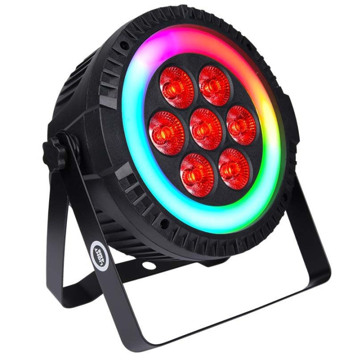 LIGHT4ME RINGO PAR reflektor sceniczny z pierscieniem LED
