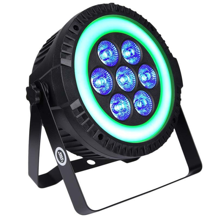 LIGHT4ME RINGO PAR reflektor sceniczny z pierscieniem LED