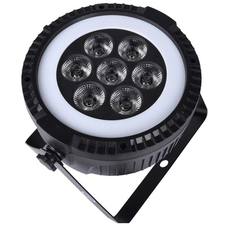 LIGHT4ME RINGO PAR reflektor sceniczny z pierscieniem LED