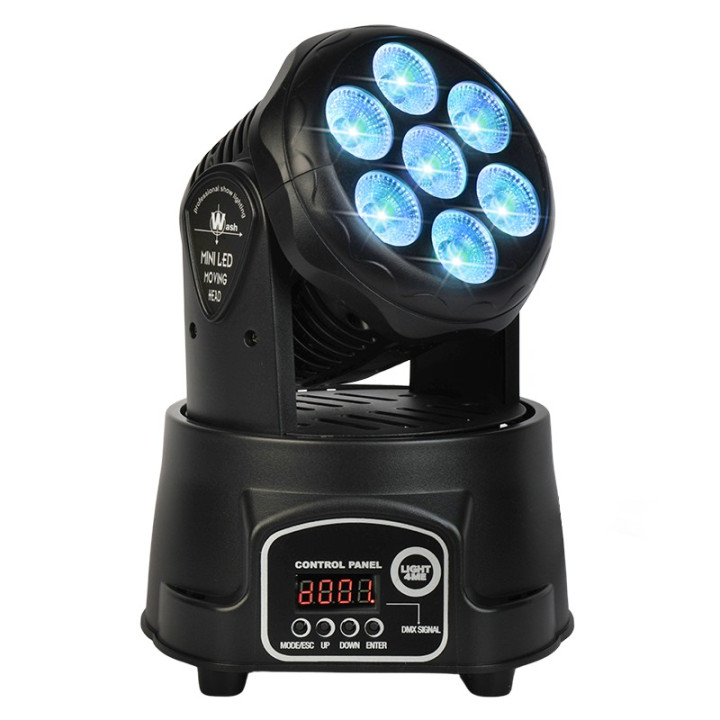 LIGHT4ME COMPACT PMH 7x8W glowica ruchoma LED wash