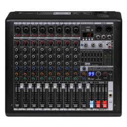 DNA HLC 8 MK2 analogowy mikser dzwieku 8 kanalów USB MP3 Blu
