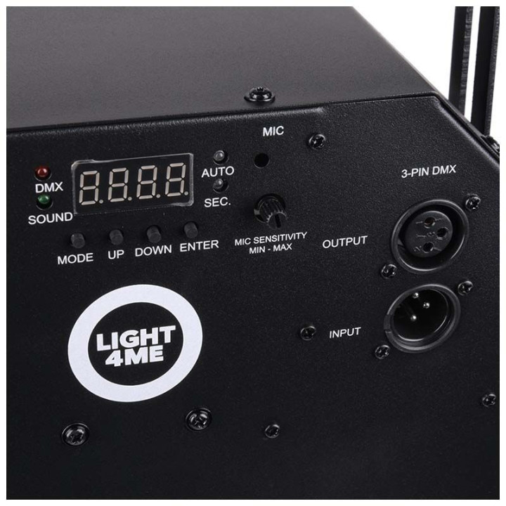 LIGHT4ME OCTALED efekt swietlny disco RGBWA flower laser str