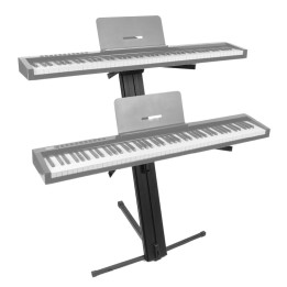 V-TONE DELUXE K2 statyw klawiszowy podwójny regulowany – ? S