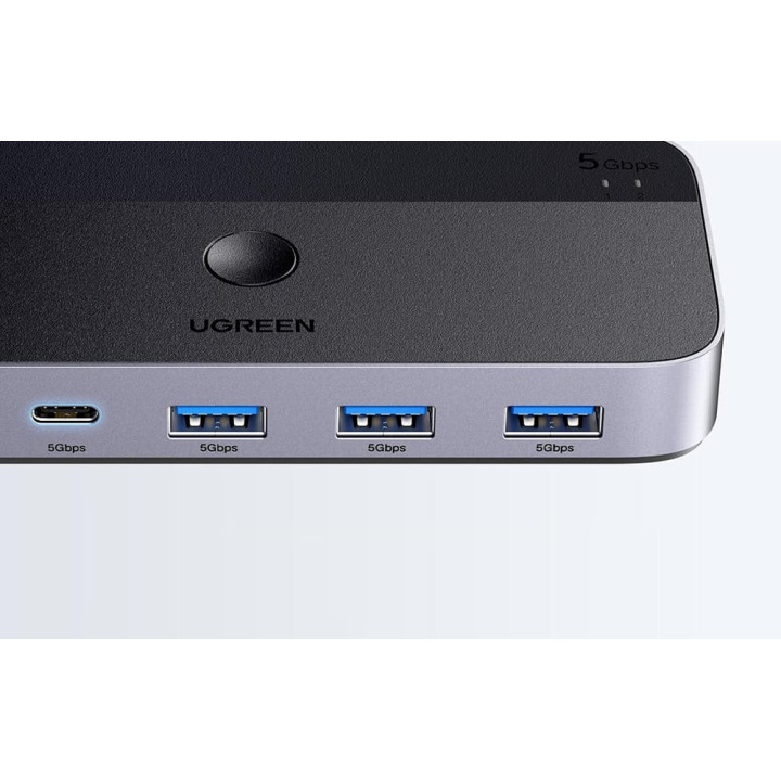UGREEN 15705 Przelacznik switch USB 3.0 czarny – ? Huby USB