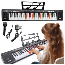 MQ 6151L KEYBOARD edukacyjny podswietlane klawisze organy dl