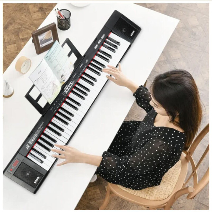 MQ 6151L KEYBOARD edukacyjny podswietlane klawisze organy dl