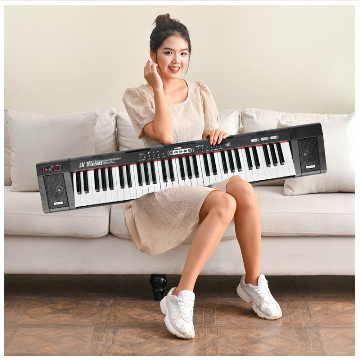 MQ 6151L KEYBOARD edukacyjny podswietlane klawisze organy dl