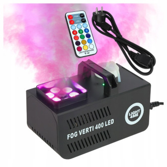 LIGHT4ME FOG VERTI 400 LED mała wytwornica dymu pionowego pilot bezprzewodowy efekt świetlny RGBW