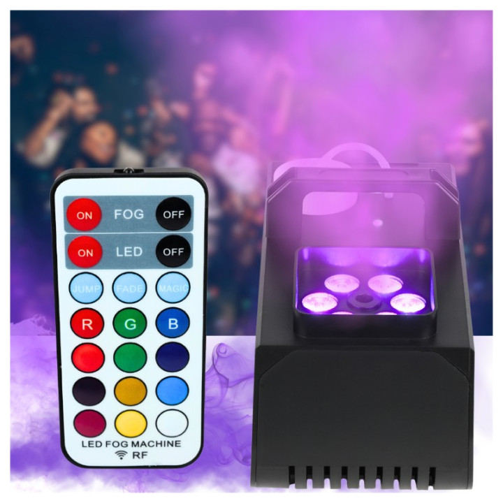LIGHT4ME FOG VERTI 400 LED mala wytwornica dymu pionowego pi