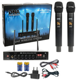 DNA VM DUAL VOCAL EFFECT SET mikrofon bezprzewodowy 2x nadaj