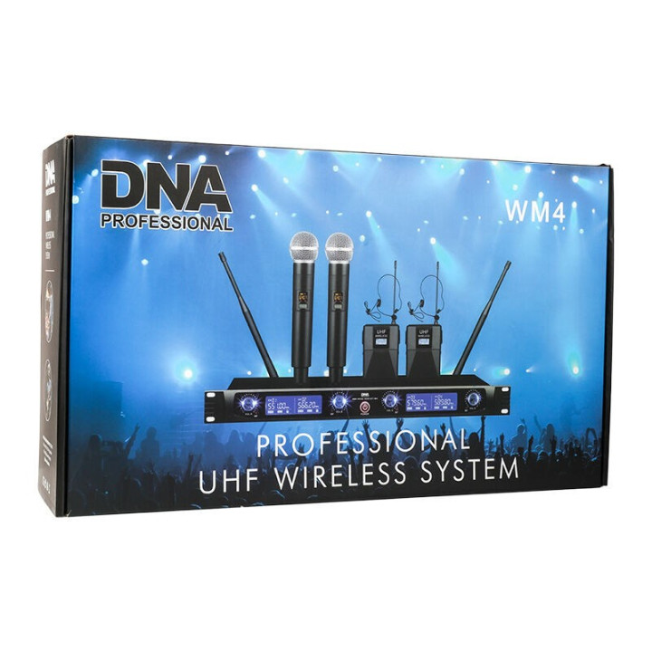 DNA WM4 VOCAL HEAD SET MIX podwójny zestaw system naglosnien