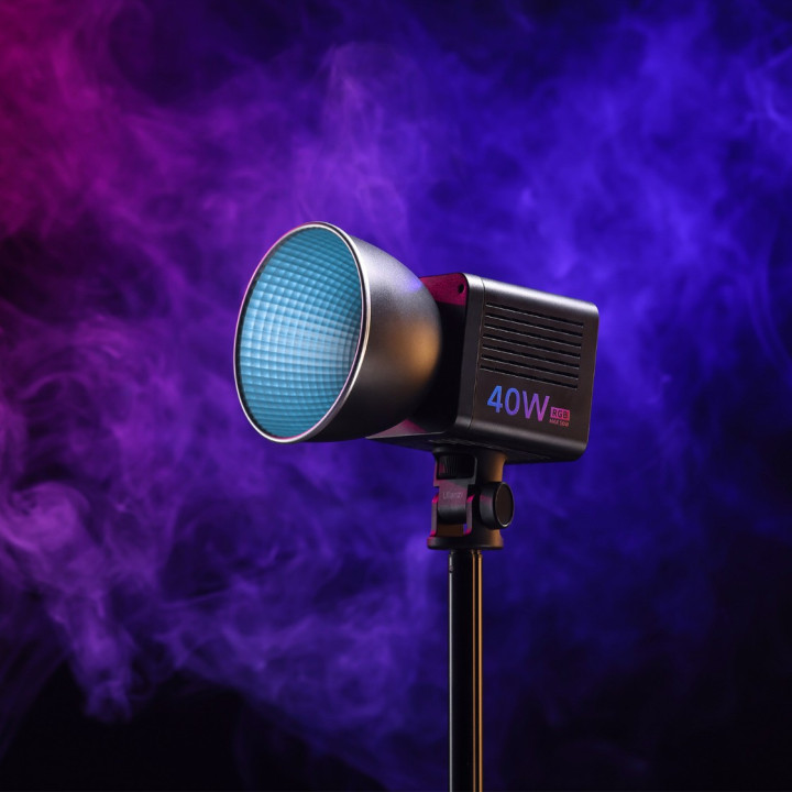 Ulanzi 40W - RGB Lampa LED RGB, WB (2500 K - 6500 K)