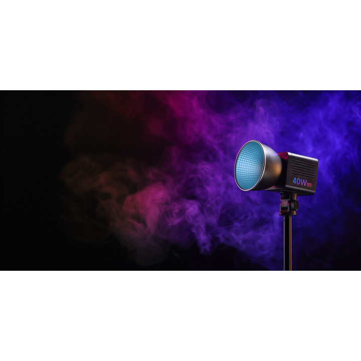 Ulanzi 40W - RGB Lampa LED RGB, WB (2500 K - 6500 K)